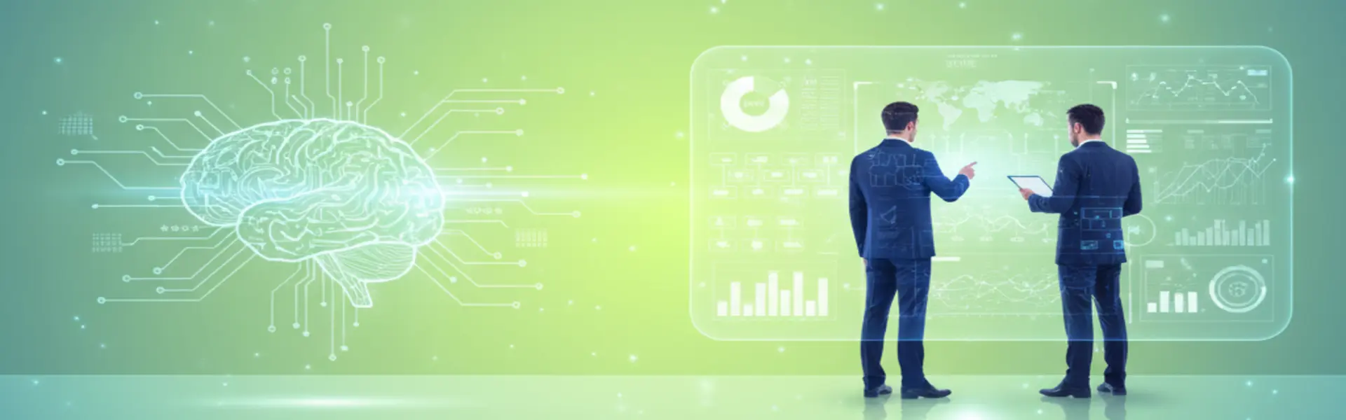 Data Analytics & BI — an interactive dashboard showing business intelligence charts and graphs