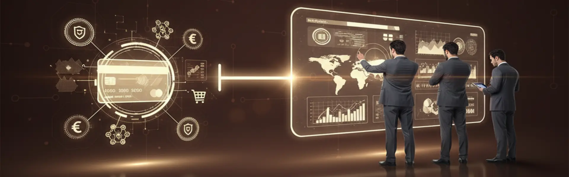 E-commerce & Fintech — a secure online payment being completed on a mobile device