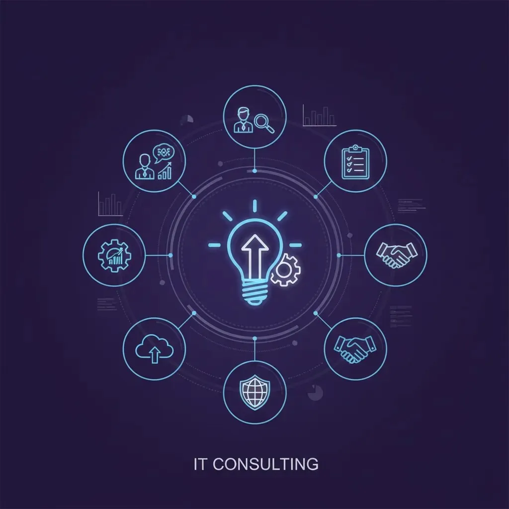 Technology strategy workshop illustration
