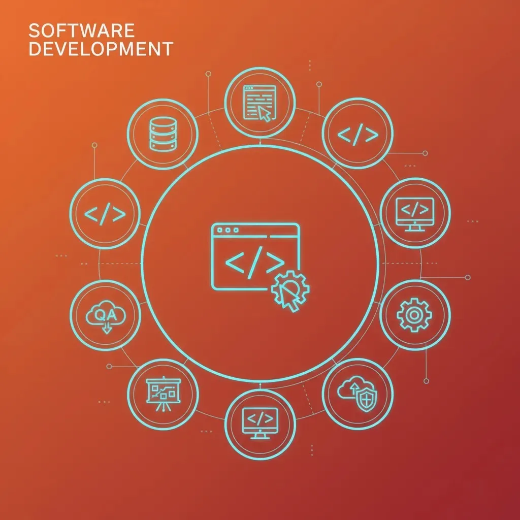 Software architecture and code illustration